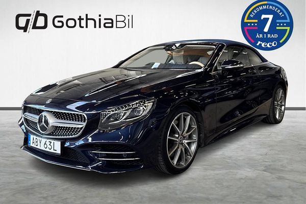 Mercedes S560 Cabriolet 9G-Tronic AMG Sport Nightvision Burm HUD - 2020