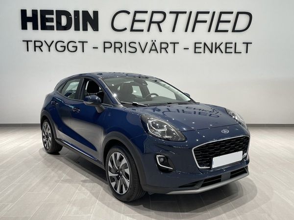 Ford Puma TITANIUM 1.0 ECOB MHEV 125HK AUT Räntekampanj 3,95% - 2024