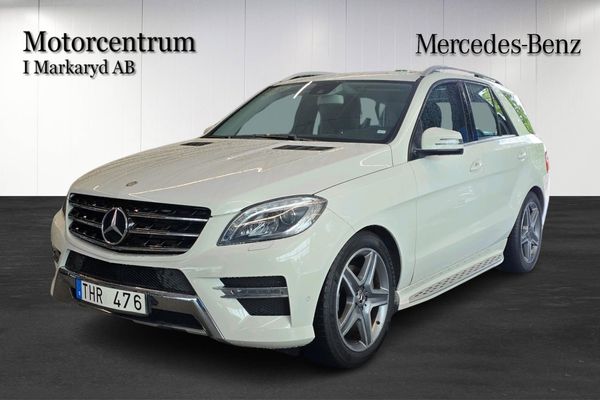 Mercedes ML350 4MATIC AMG/Dragkrok/Elstolar/Sidesteps - 2013