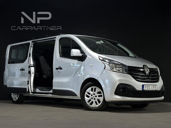 Renault Trafic GARANTI 6 mån | Kombi| 9 SITS | VÄRMARE | DRAG | MOMS | - 2018