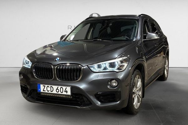 BMW X1 xDrive20d 190 HK AUT SPORT LINE DRAG HUD NAVI M&K 18" - 2018