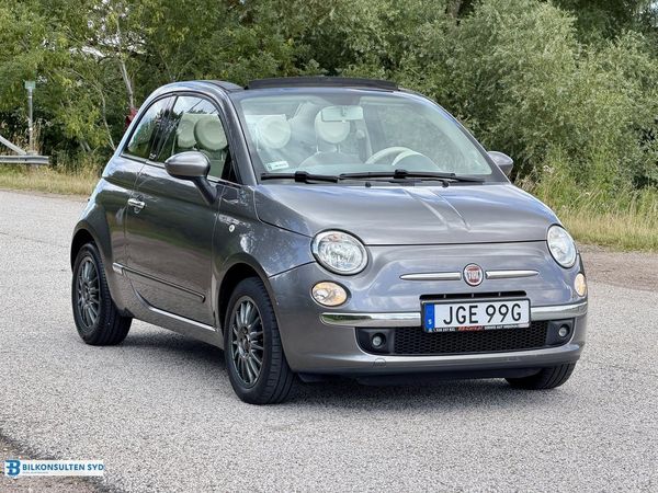 Fiat 500 C 1.2 8V Manuell, 69hk - 2011