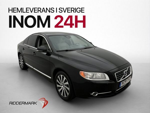 Volvo S80 D4 Summum Taklucka Värmare Keyless Navi Drag - 2013