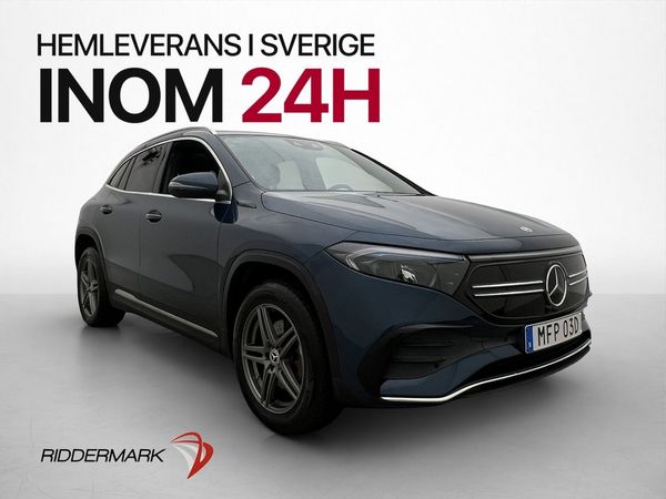 Mercedes EQA250 AMG Pano B-Kamera Navi Skinn/Alcantara - 2021