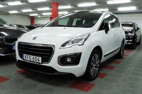 Peugeot 3008 1.6 BlueHDi EAT Panorama Webasto Värmare SoV Hjul - 2016