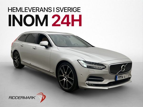 Volvo V90 D3 Inscription Värmare Drag B&W Pano 360° Head-Up - 2018