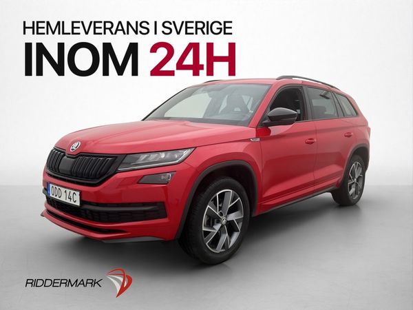 Skoda Kodiaq 2.0 TSI 4x4 Sportline Värmare Kamera CarPlay - 2020
