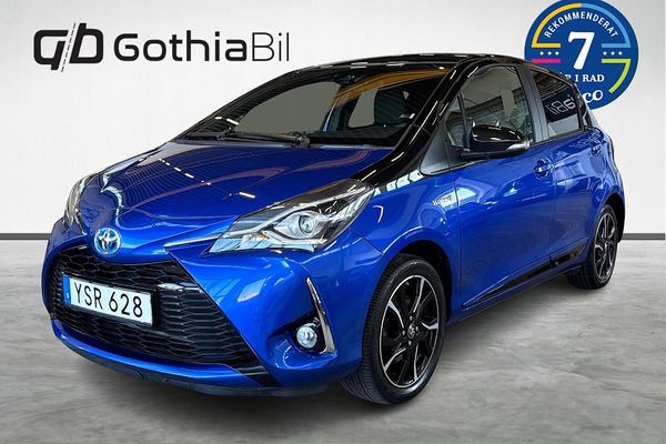 Toyota Yaris Hybrid e-CVT Selection Backkamera Farthållare Keyless - 2017