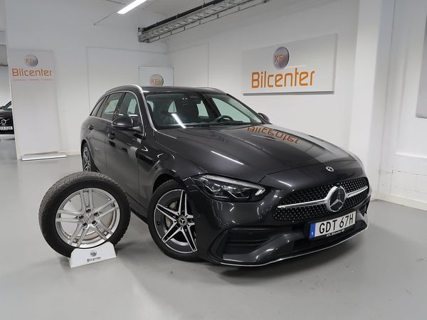 Mercedes C220 T d AMG Line V-Däck ingår Focal-Navi-Kamera-Cockpit - 2022
