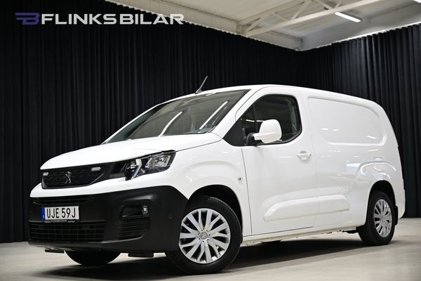 Peugeot Partner L2 130HK Automat|Inredd|Dubbelgolv|Lågmil|EnÄgare|Moms - 2019
