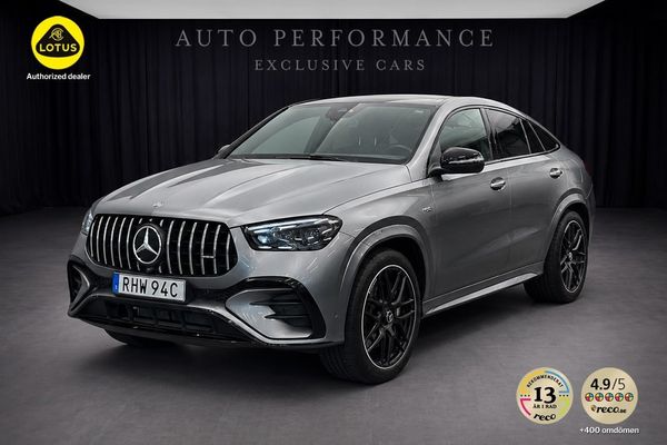 Mercedes GLE53 AMG Coupé Hybrid 544hk / Hemleverans / - 2025