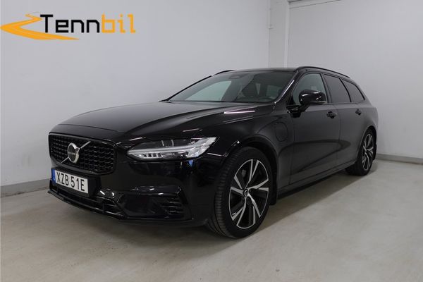 Volvo V90 Recharge T6 AWD R-Design P-Värme Adap-F Drag Kamera - 2022