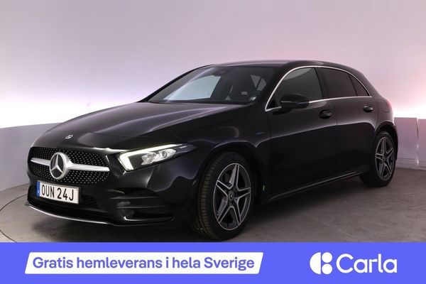 Mercedes A250 e AMG Kamera Navi Läder Farthållare - 2021