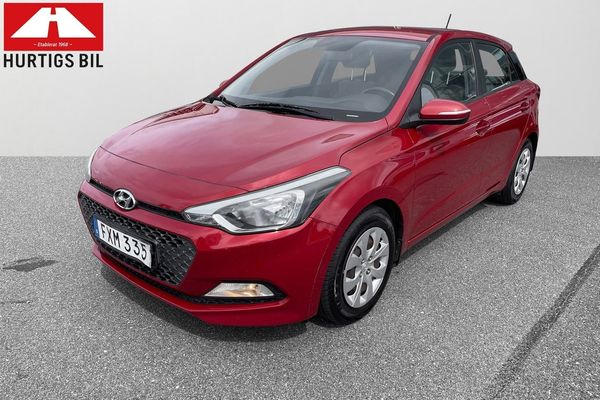 Hyundai i20 1.2 Comfort/84HK/ Euro 6/1 Brukare/Nybes - 2016