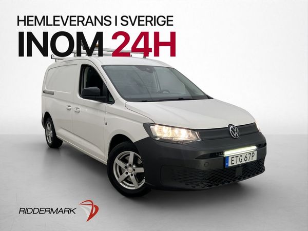 Volkswagen Caddy Maxi Cargo Värm Drag Kamera CARPLAY Moms - 2022