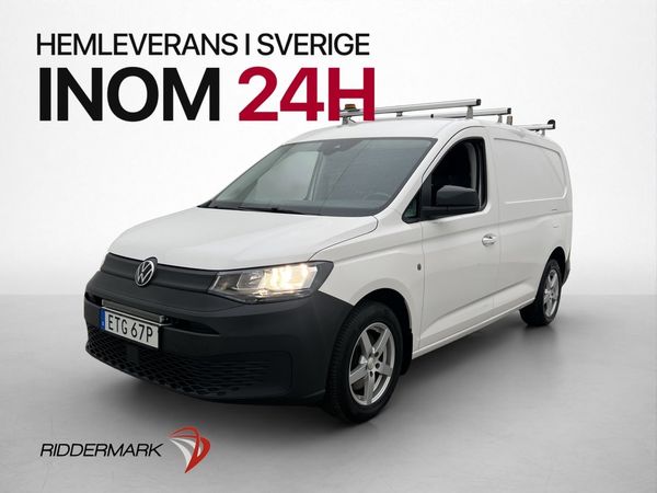 Volkswagen Caddy Maxi Cargo Värm Drag Kamera CARPLAY Moms - 2022