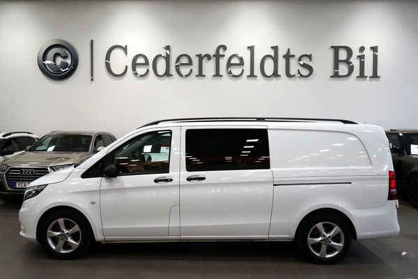 Mercedes Vito Mixto 119CDI 190hk X-Lång Navi Läder Drag Fjärrvärm - 2021