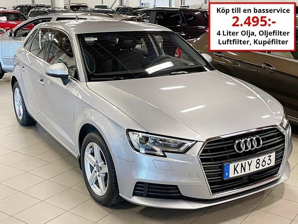 Audi A3 Sportback 30 TFSI 1,0 Automat 116Hk - 2019