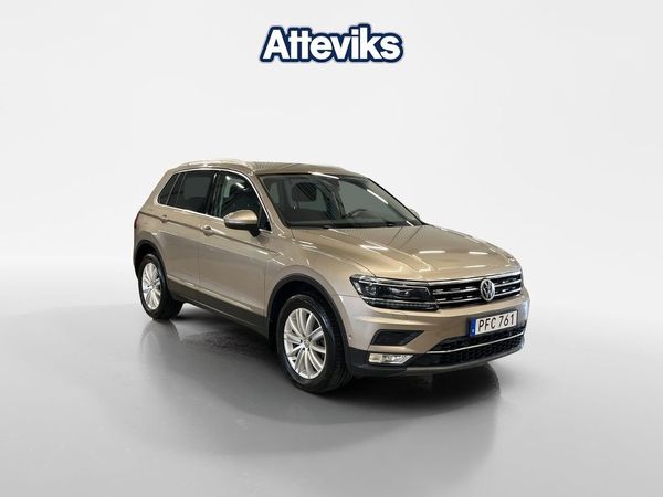 Volkswagen Tiguan TDI 190hk 4Motion Highline Drag/Värmare/Kamera - 2017