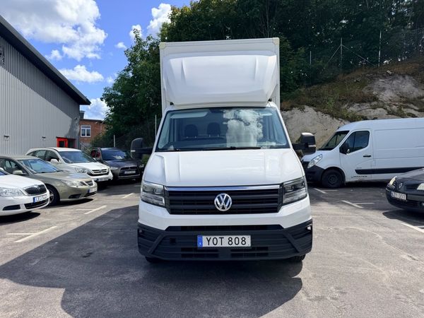 Volkswagen Crafter Chassi 35 2.0 TDI , 177hk B Kamera, Extra hög box - 2018