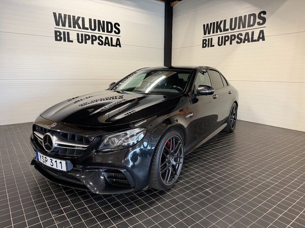 Mercedes E63 AMG S 4MATIC+ 612hk sv-såld Pano HuD SE SPEC - 2018