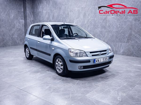 Hyundai Getz 5-dörrar 1.3 84hk Låga miltal Billig skatt - 2005