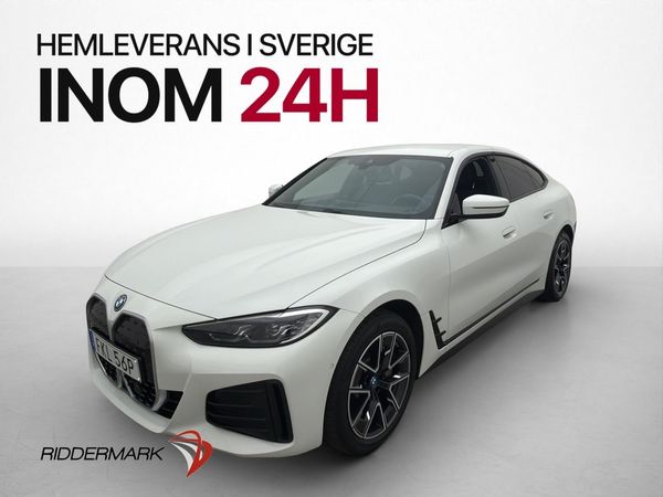 BMW i4 eDrive40 340hk M Sport HiFi-Ljud Kamera Widescreen - 2024