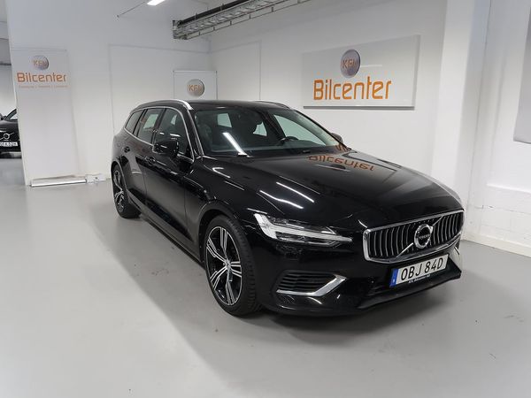 Volvo V60 Recharge T6 AWD Inscription V-Däck Drag-Skinn-Kamera - 2021