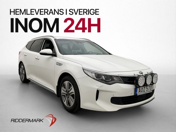 Kia Optima Sport Wagon Plug-in H/K Skinn 360° CarPlay Drag - 2018