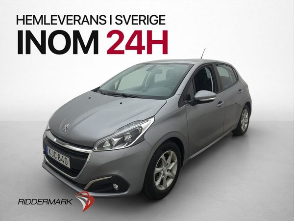 Peugeot 208 1.2 PureTech 83hk M&K Värmare Bluetooth - 2018
