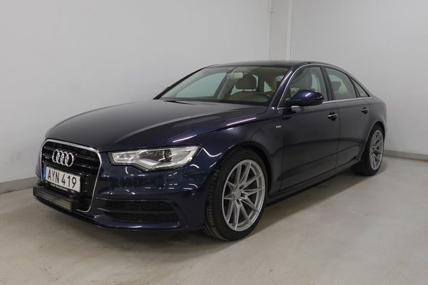 Audi A6 Sedan 3.0 TDI V6 Quattro S-line Skinn Dragkrok - 2014