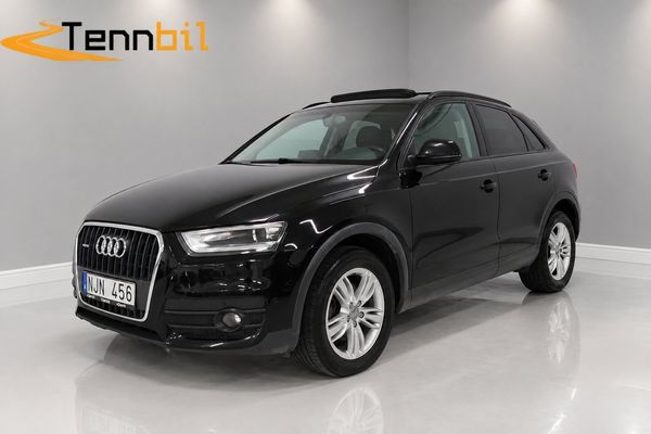 Audi Q3 2.0 TDI quattro Comfort Panorama Farthållare NYKAMREMM - 2014