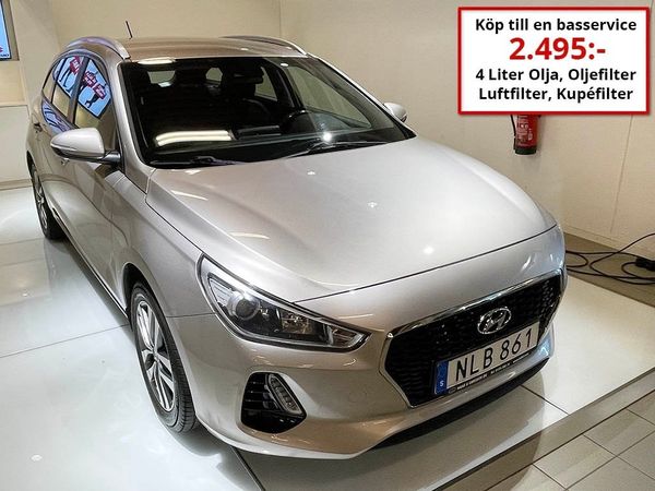 Hyundai i30 Kombi 1,4T-GDi 140Hk - 2018