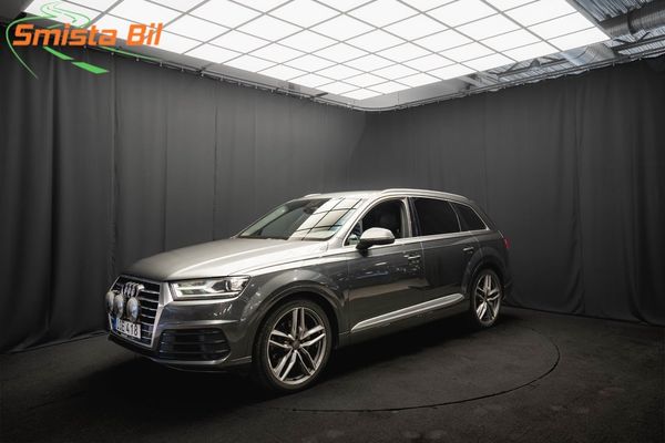 Audi Q7 TDI V6 Q S-Line 7-sits LUFT DRAG 22'' BOSE D-VÄRM 272hk - 2016