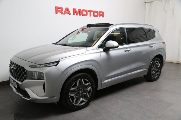 Hyundai Santa Fe PHEV 265hk 4WD 7-sits Advance Luxury pkt Leasbar Drag - 2021