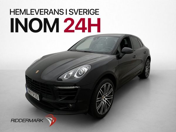 Porsche Macan S 340hk AWD Chrono PASM BOSE 360° Drag - 2016