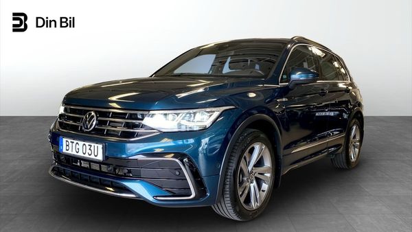 Volkswagen Tiguan R-Line 2.0 TDI 4M | Läder | Navigation | - 2021