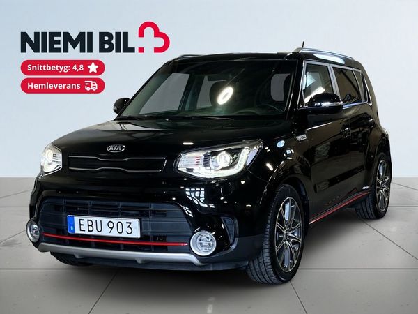 Kia Soul 1.6 GDI Drag Kamera Pano Halvskinn Psens S&V 1 ägare - 2017