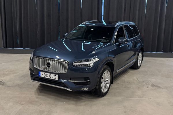 Volvo XC90 D5 AWD 7-sits Inscription|Pano|HUD|Kamera|Drag - 2018