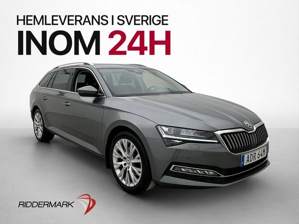 Skoda Superb 4x4 200hk Business Värmare Drag Pano MOMS - 2024