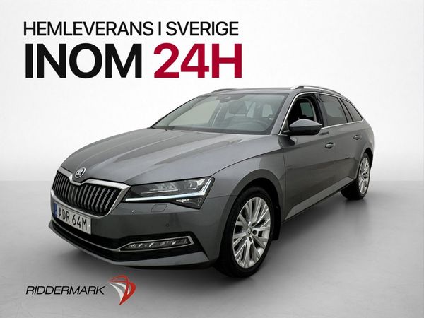 Skoda Superb 4x4 200hk Business Värmare Drag Pano MOMS - 2024