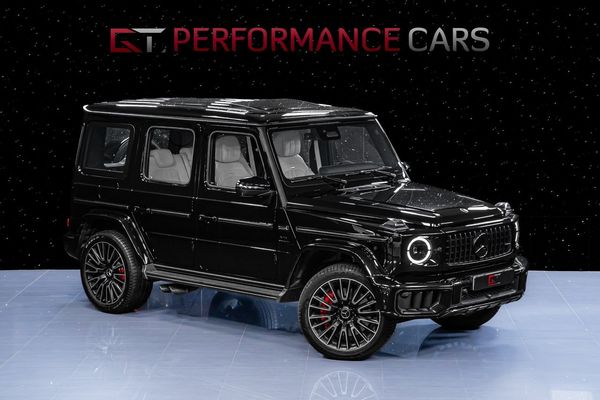 Mercedes G63 AMG 2025 MOMS SUPERIOR TV Platina White 22" Carbon PK1 - 2025