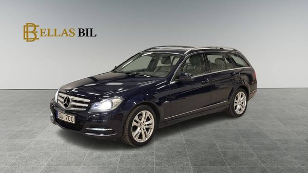 Mercedes C250 T CDI 4M 204HK AVANTGARDE NAVI DRAG SKINN 1 ÄGARE - 2012
