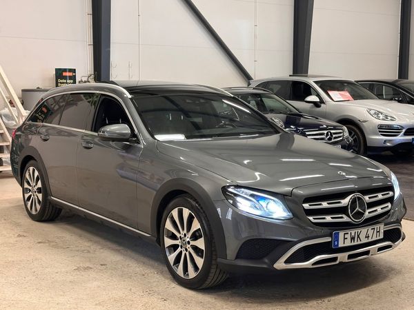 Mercedes E220 D 4M 194HK ALL-TERRAIN WIDE BURM 360° PANO LUFTFJÄD - 2019