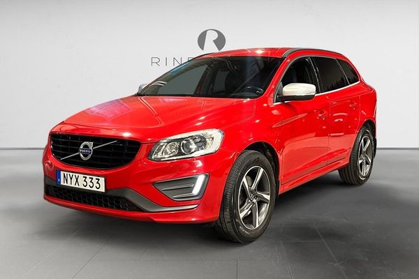 Volvo XC60 D3 150 HK R-DESIGN VOC DRAG D-VÄRM PDC KAMREM BYTT 18" - 2016