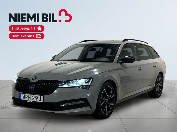 Skoda Superb Kombi 2.0 TDI 4x4 Sportline Drag Dvärm 360° Kamera SoV - 2023