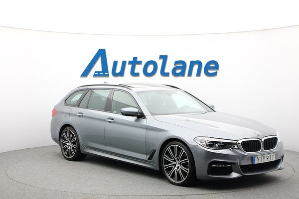 BMW 540 D xDrive Touring M Sport Pano,H/K,HUD,Drag,360°,Värmare - 2018