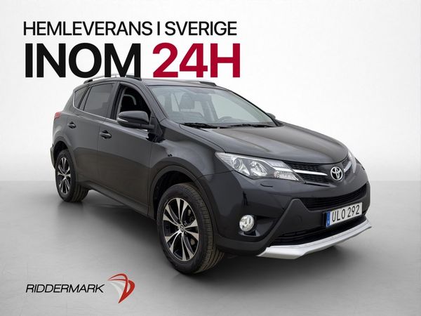 Toyota RAV4 AWD 151hk Edition Feel Kamera Dragkrok Rails - 2015