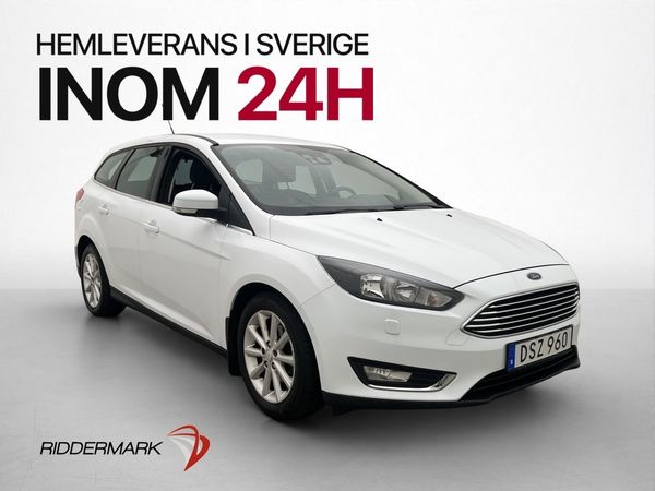 Ford Focus 1.5 TDCi Titanium Drag Endast 0,38l/mil ISOFIX - 2016