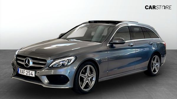Mercedes C220 d T d 9G-Tronic AMG-Line 1,99% / Pano / Burmester - 2017